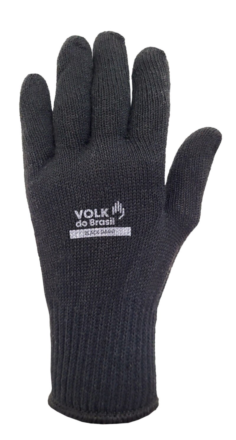 LUVA DE MALHA COTTON BLACK SMART VOLK CA-46835 - Imagem 2